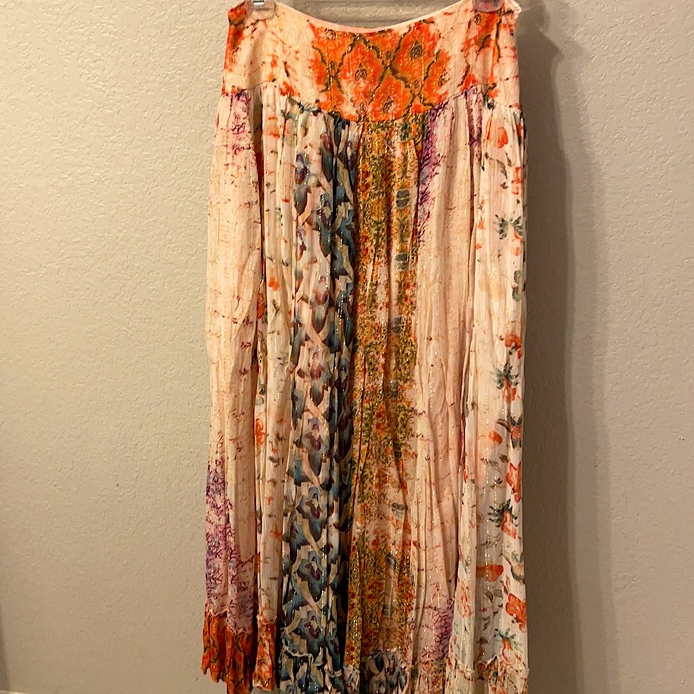 Hand Stitched Raga Brand Maxi Skirt